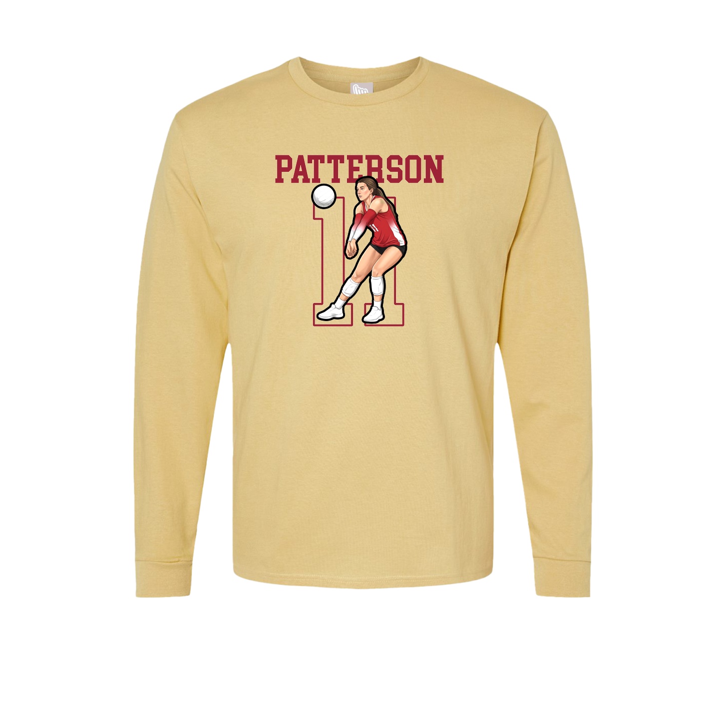 Long Sleeve Tee — Shirsey in Vegas Gold