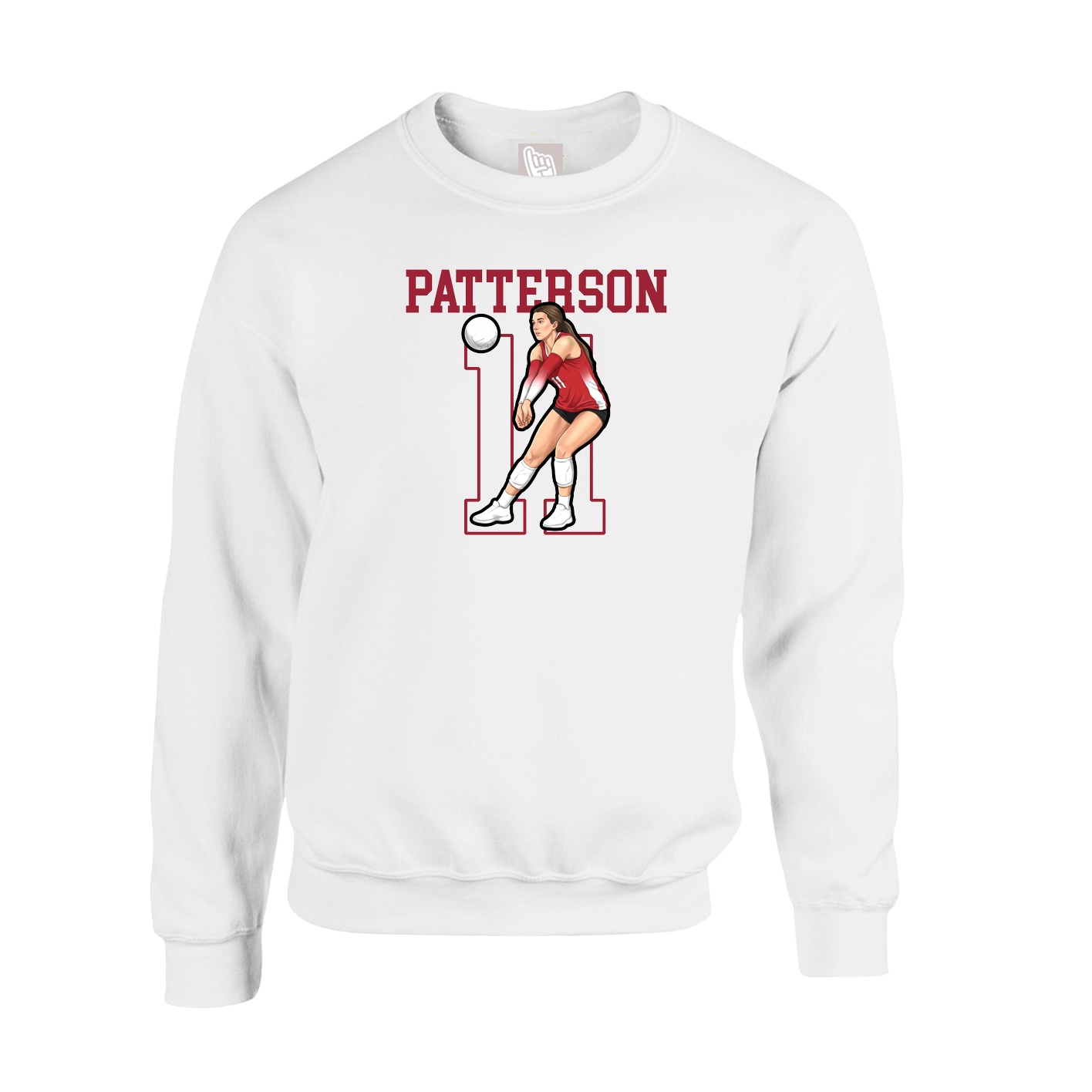 Fleece Crew — Shirsey in White