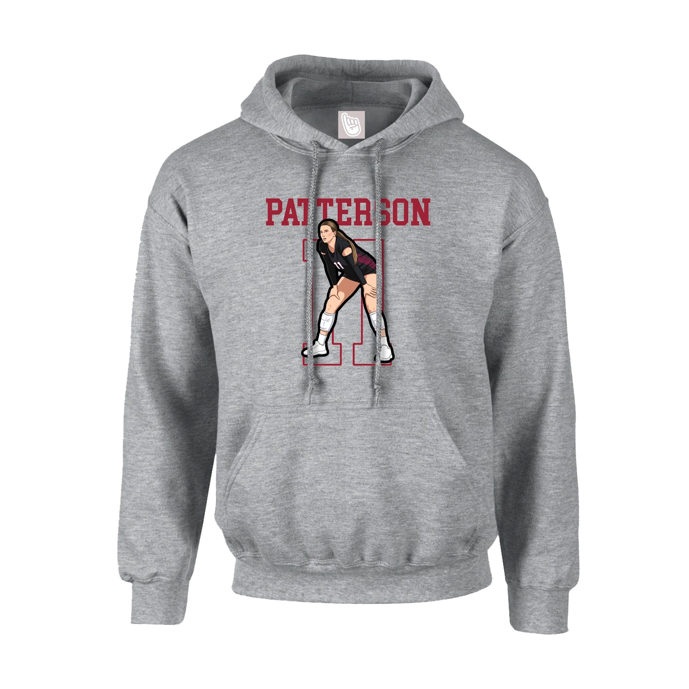 Hoodie — Shirsey in Grey
