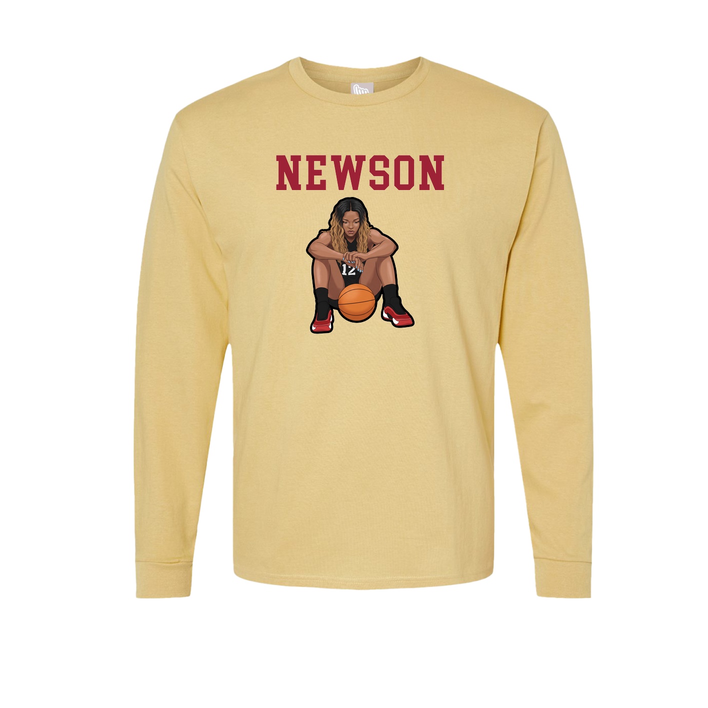 Long Sleeve Tee — Shirsey in Vegas Gold