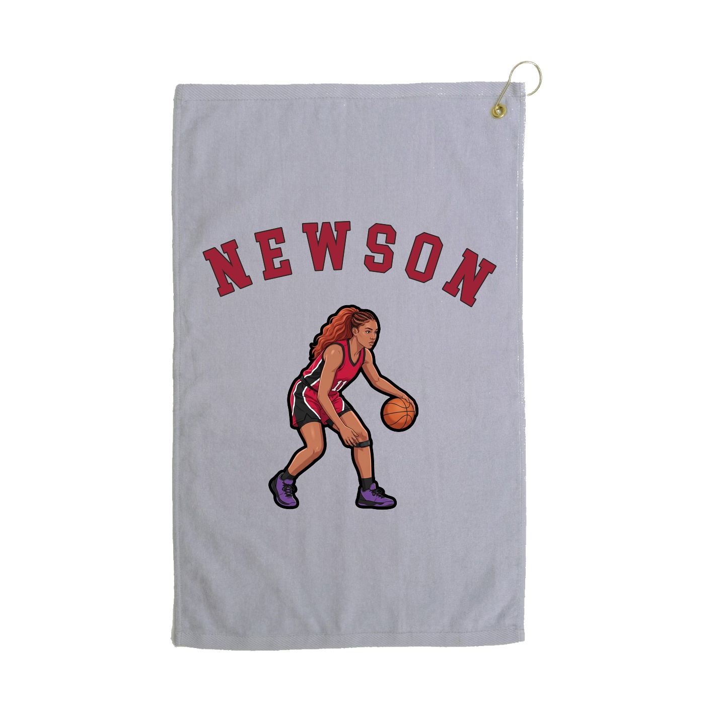 Golf Towel — Shirsey Arch in Grey