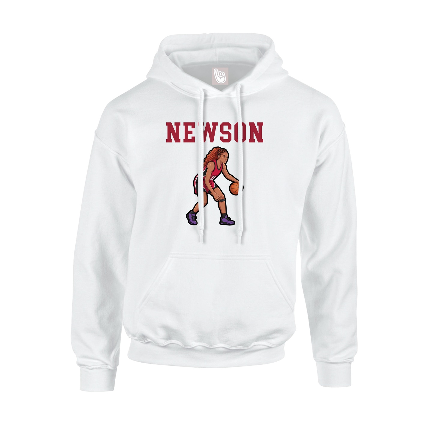 Youth Hoodie — Shirsey in White