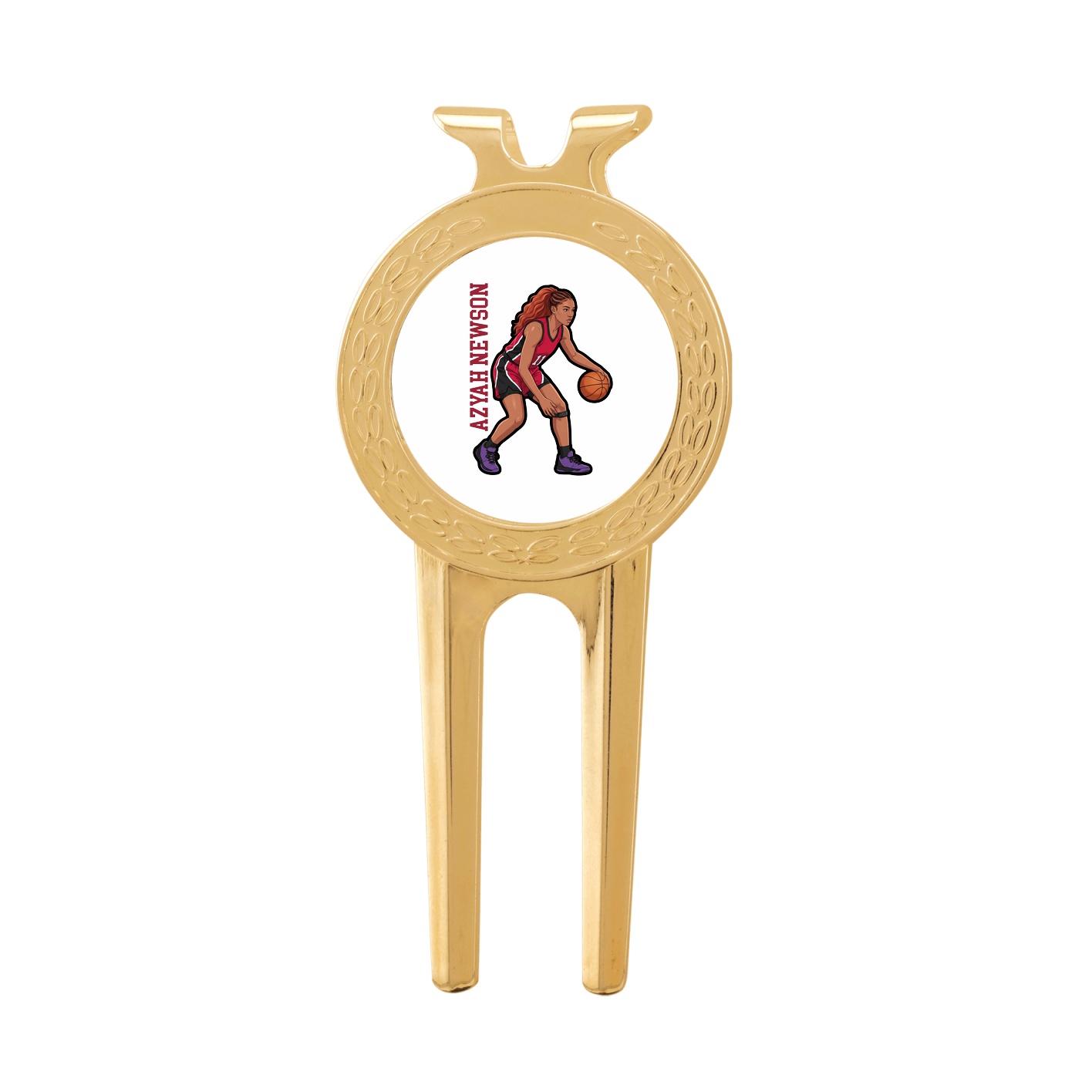 Divot Tool with Ball Marker — Name Vertical in Classic