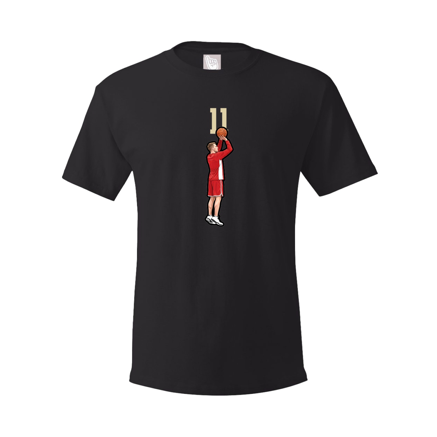 Tee — Number Top in Black