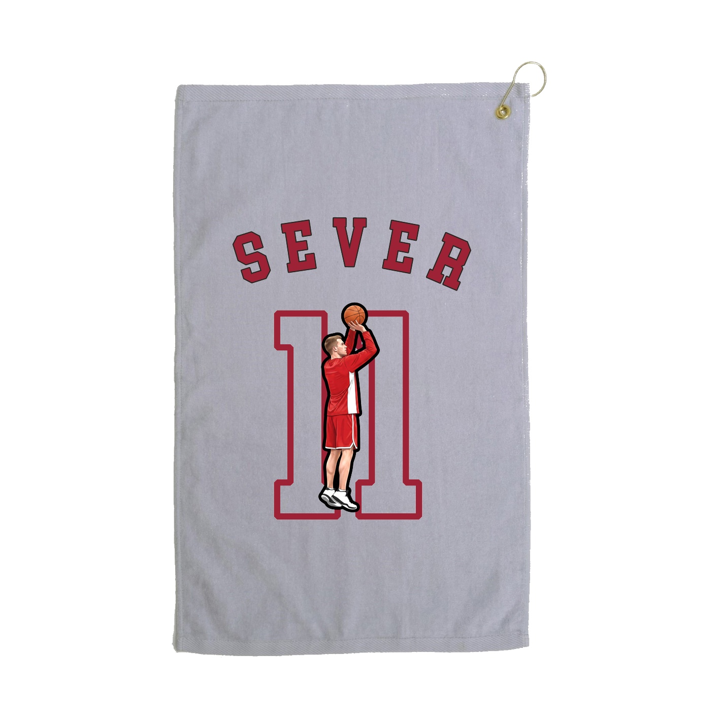 Golf Towel — Shirsey Arch in Grey
