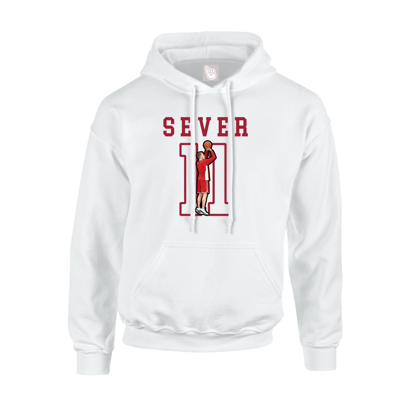 Youth Hoodie — Shirsey in White