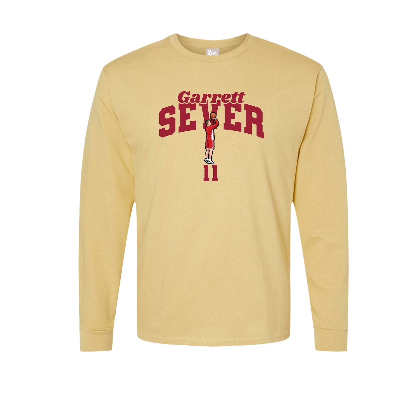 Long Sleeve Tee — Signature Arch in Vegas Gold