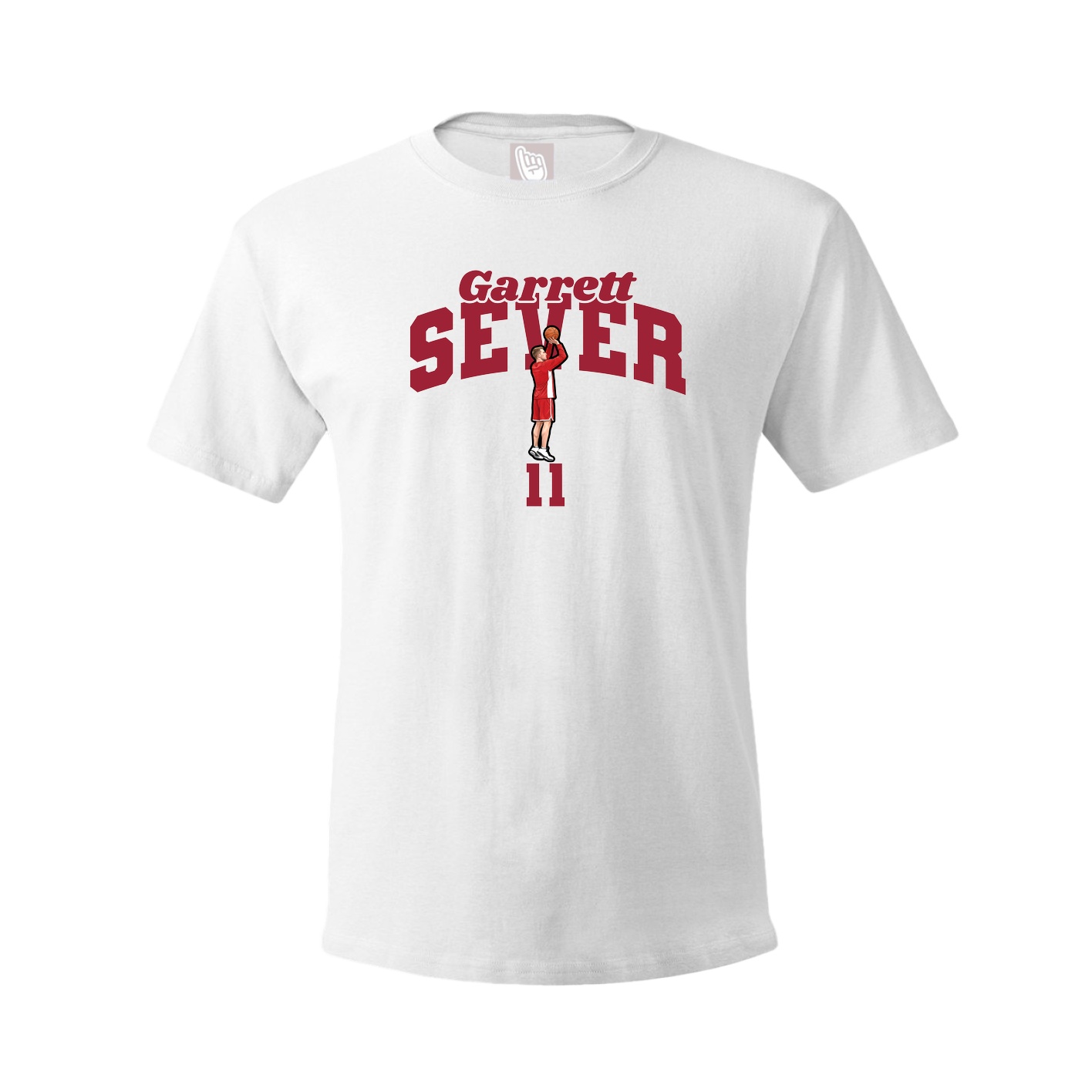 Youth Tee — Signature Arch in White