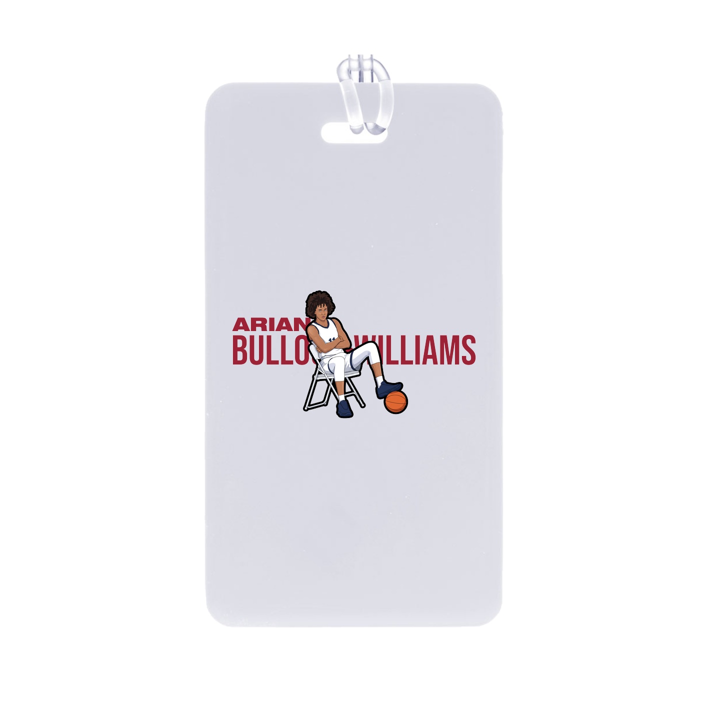 Bag Tag — Player Name in Classic