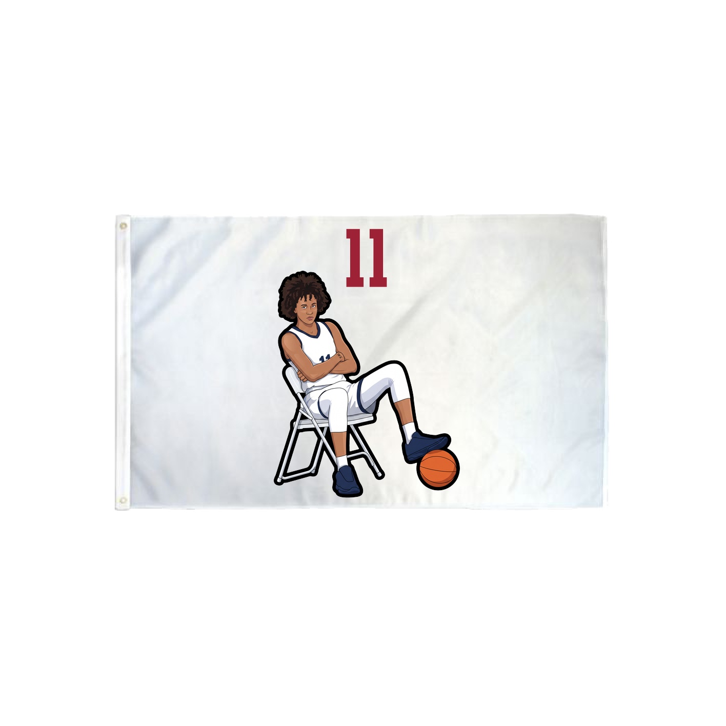 3x5 Flag — Number Top in Classic