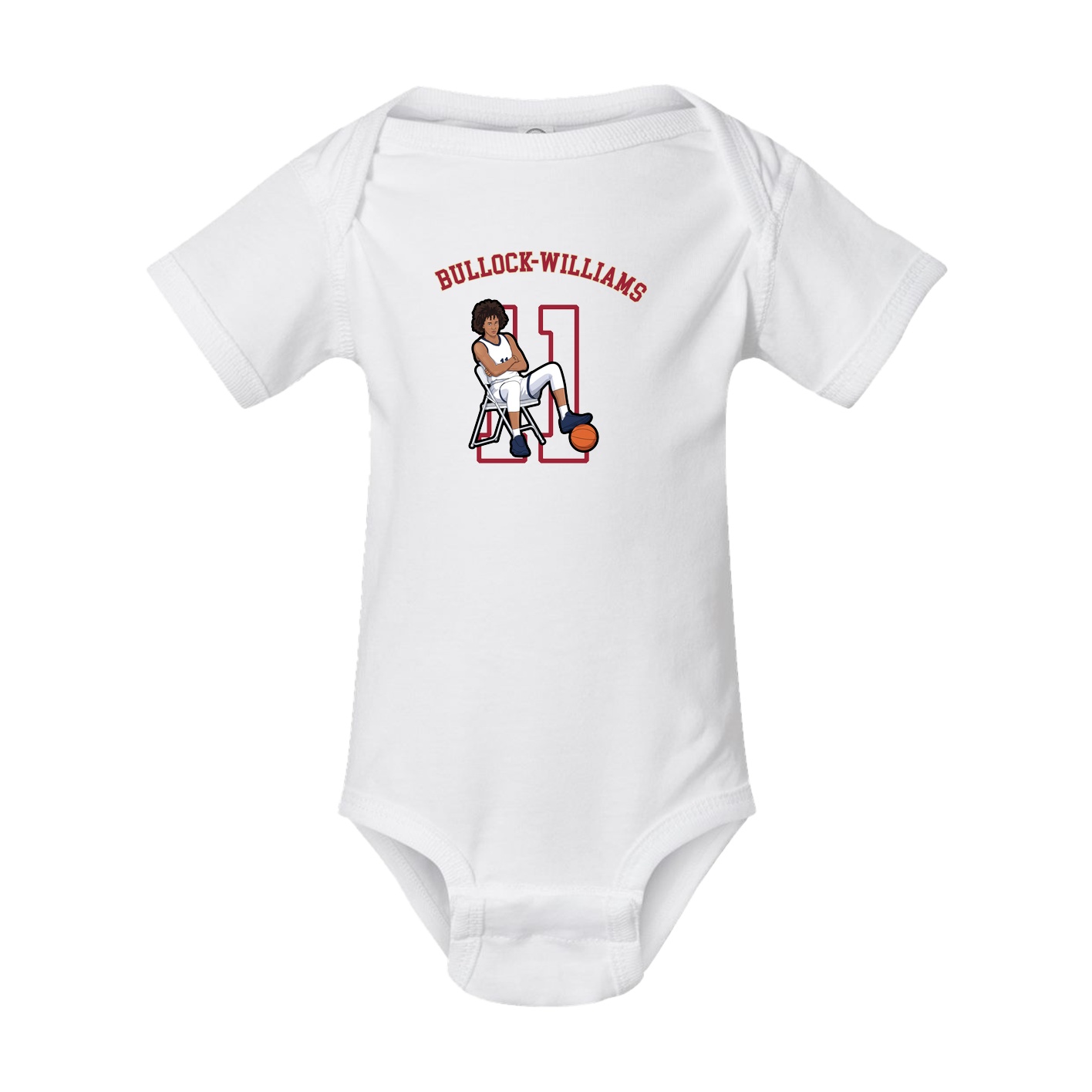 Baby Onesie — Shirsey Arch in White