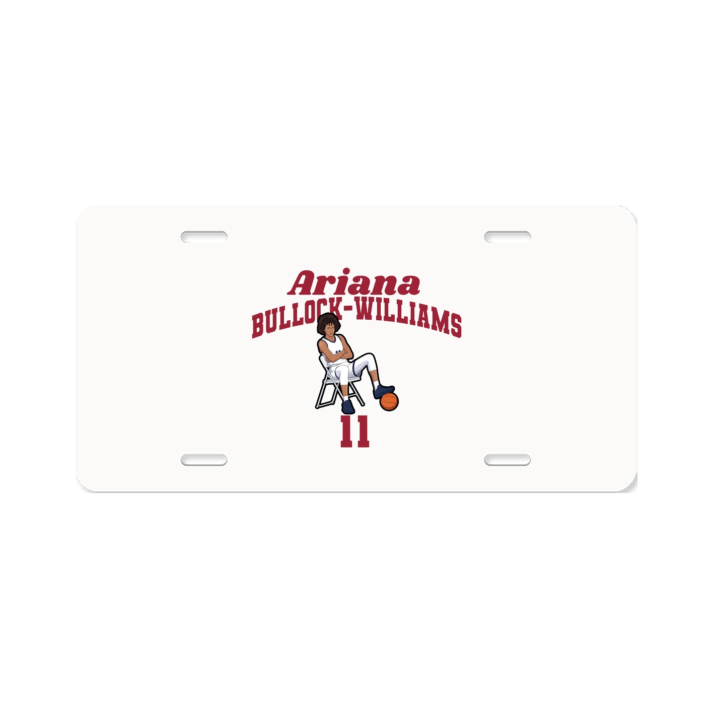 License Plate — Signature Arch in Classic