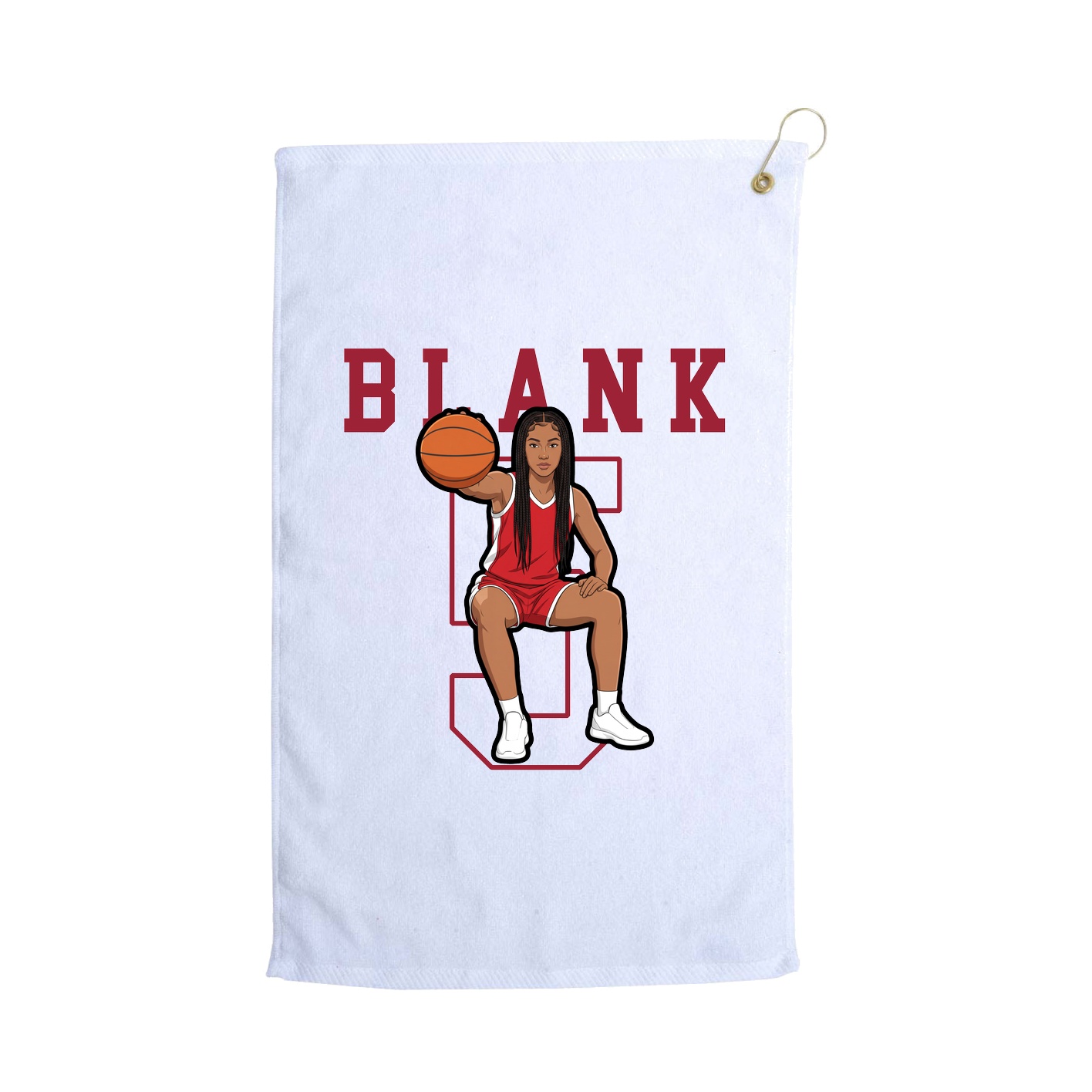 Golf Towel — Shirsey in White