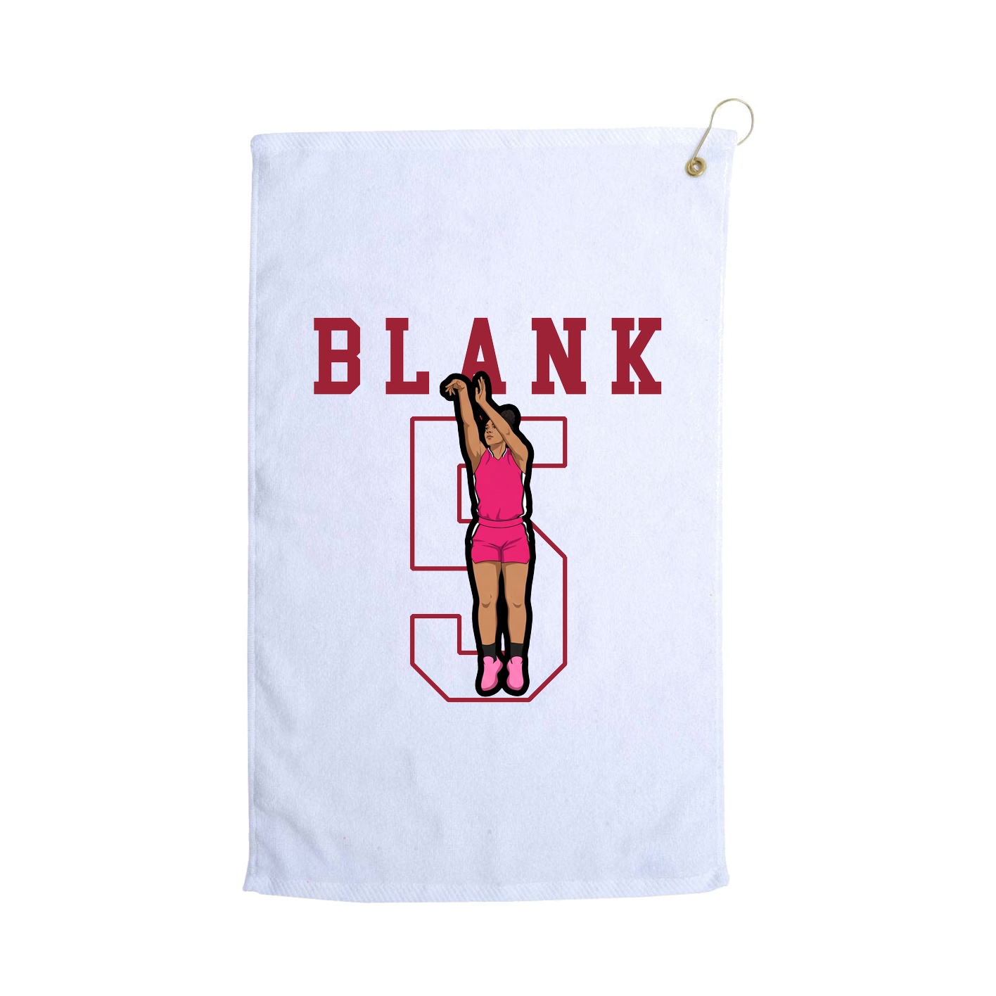 Golf Towel — Shirsey in White
