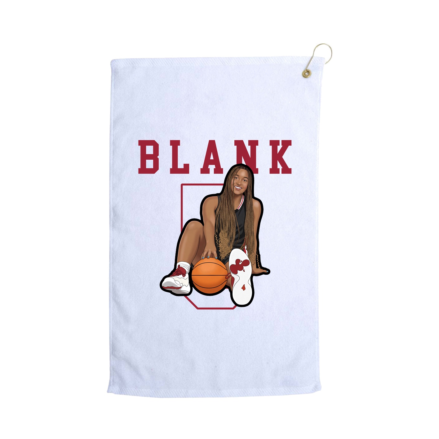 Golf Towel — Shirsey in White