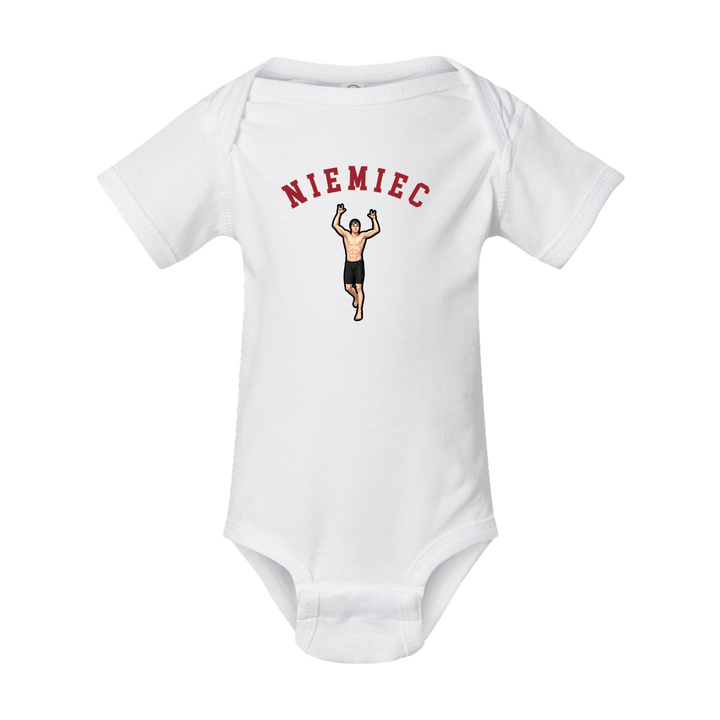 Baby Onesie — Shirsey Arch in White