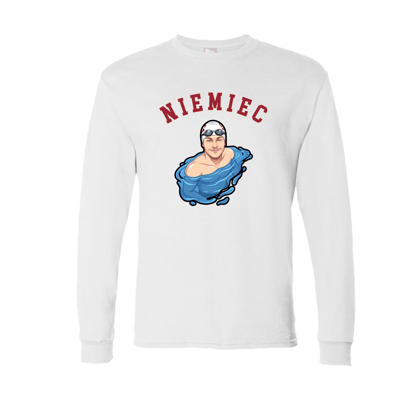 Long Sleeve Tee — Shirsey Arch in White