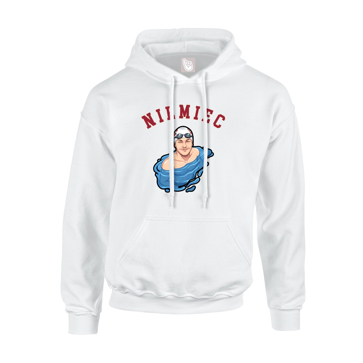 Youth Hoodie — Shirsey Arch in White