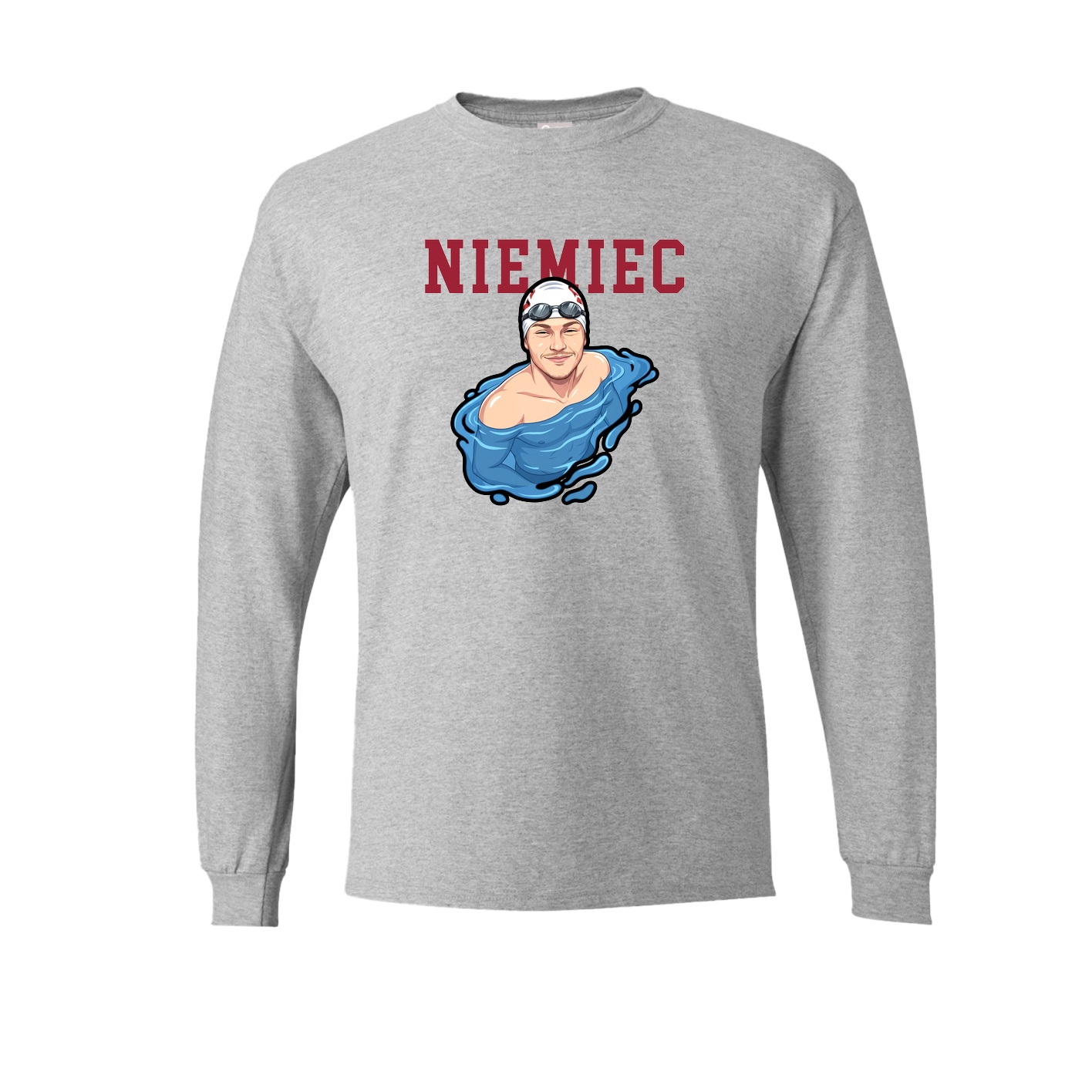 Long Sleeve Tee — Shirsey in Grey