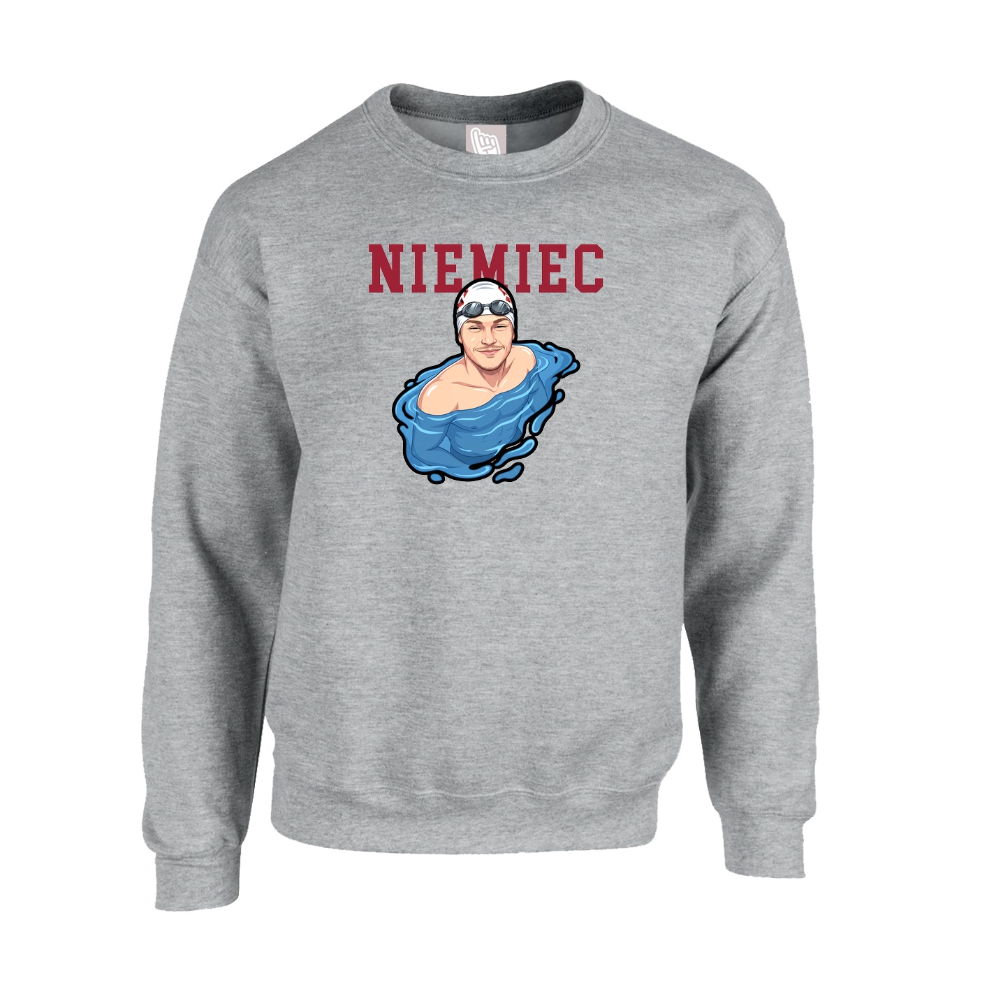 Fleece Crew — Shirsey in Grey