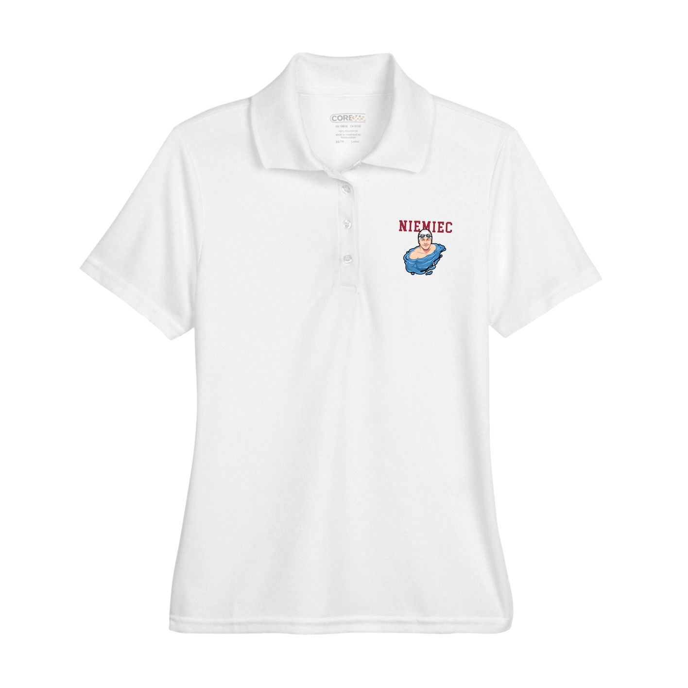 Womens Performance Polo — Shirsey in White