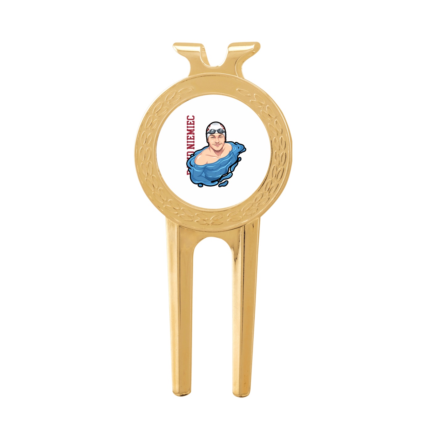 Divot Tool with Ball Marker — Name Vertical in Classic