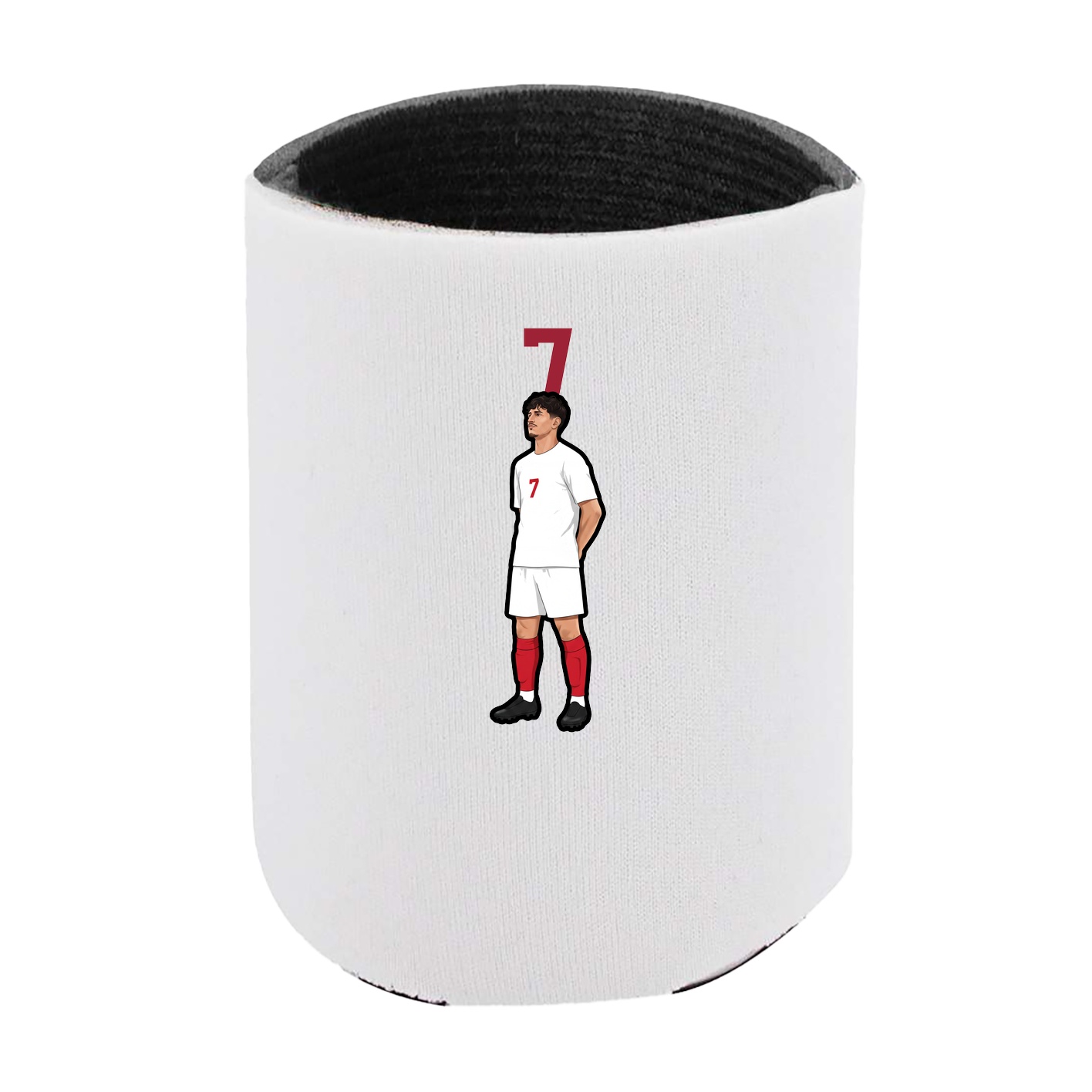 Can Holder — Number Top in White