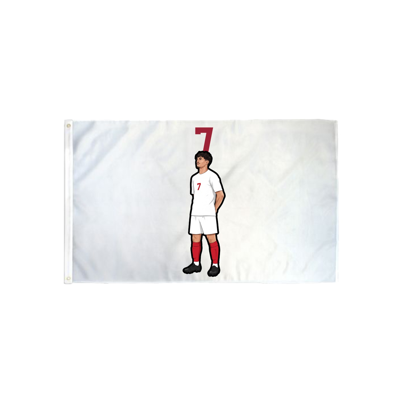 3x5 Flag — Number Top in Classic