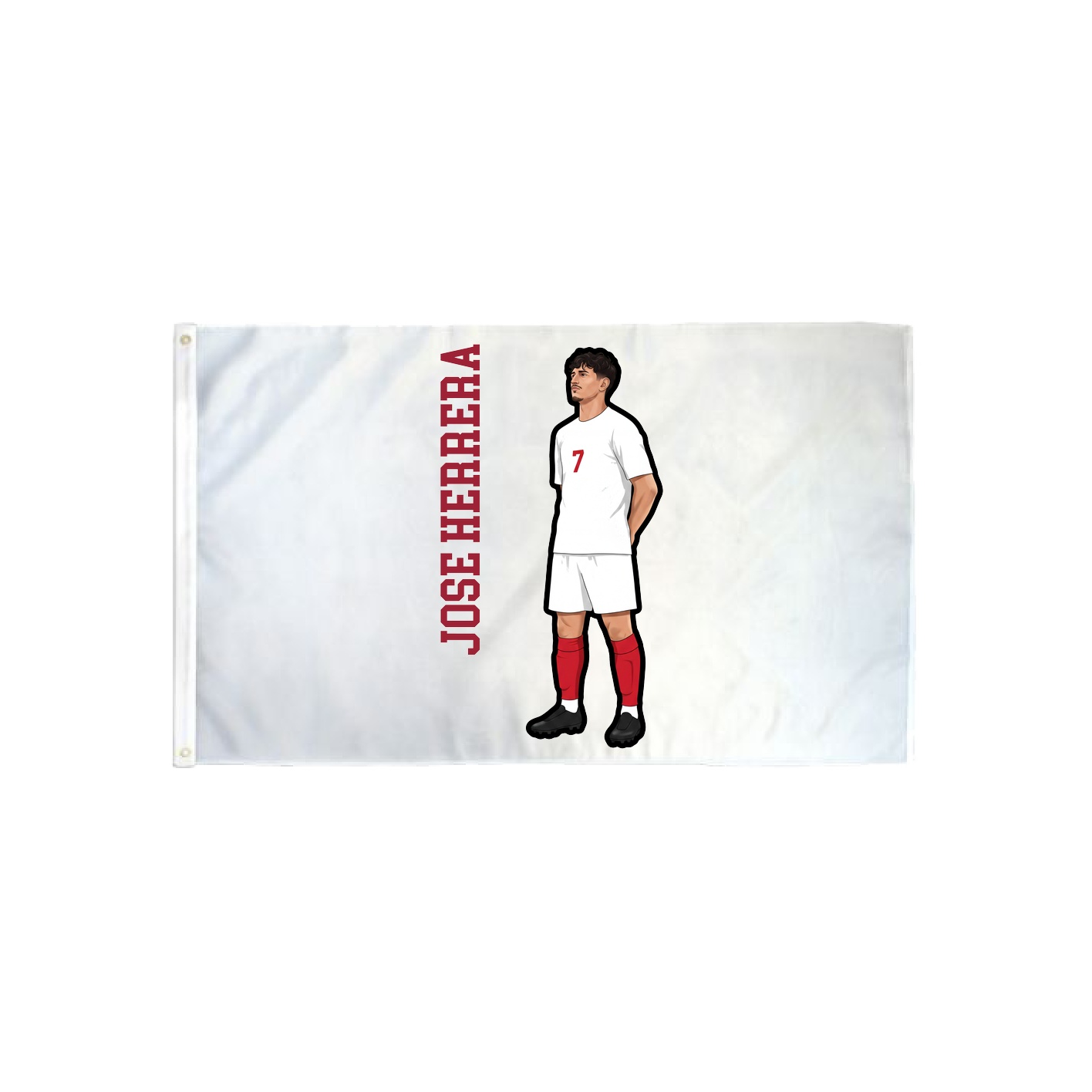 3x5 Flag — Name Vertical in Classic