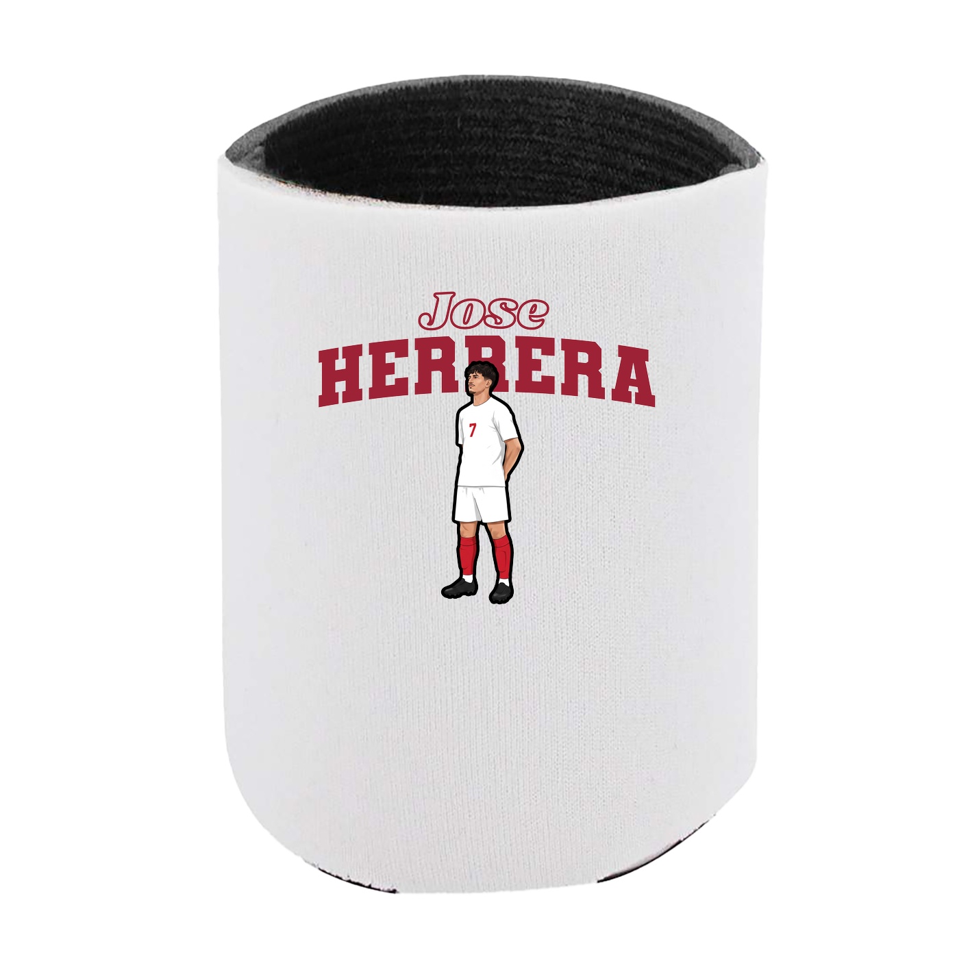 Can Holder — Name Arch in White