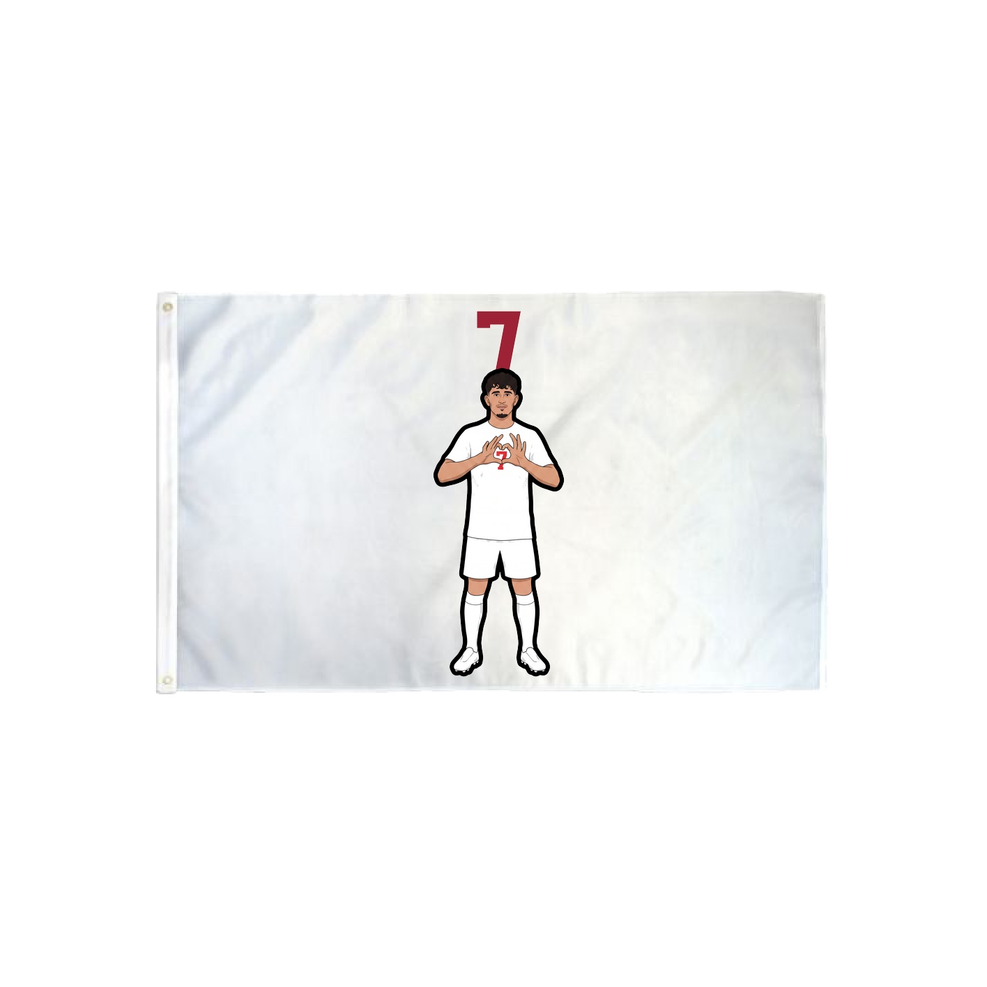 3x5 Flag — Number Top in Classic