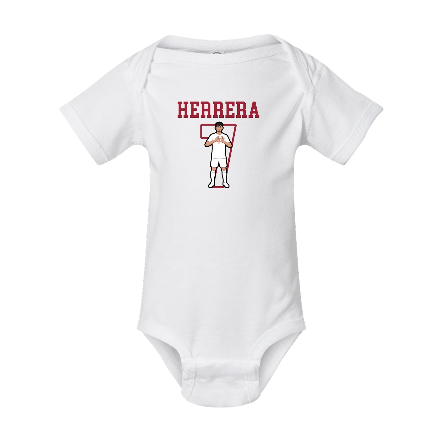 Baby Onesie — Shirsey in White