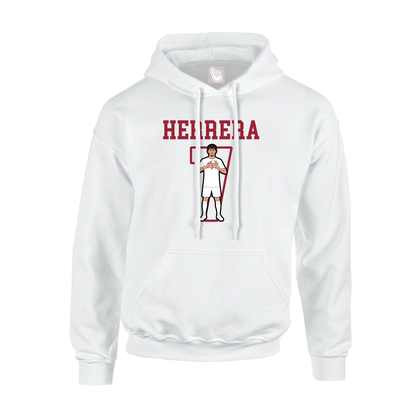 Youth Hoodie — Shirsey in White