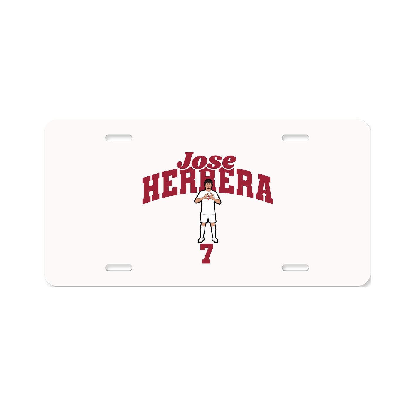 License Plate — Signature Arch in Classic