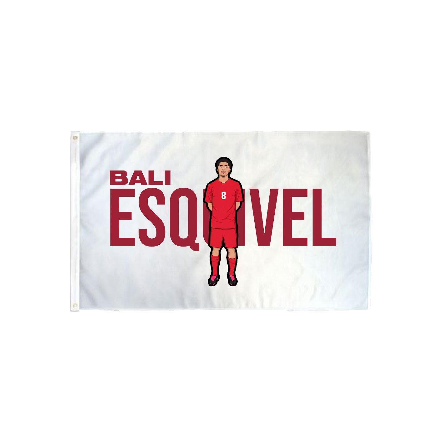 3x5 Flag — Player Name in Classic
