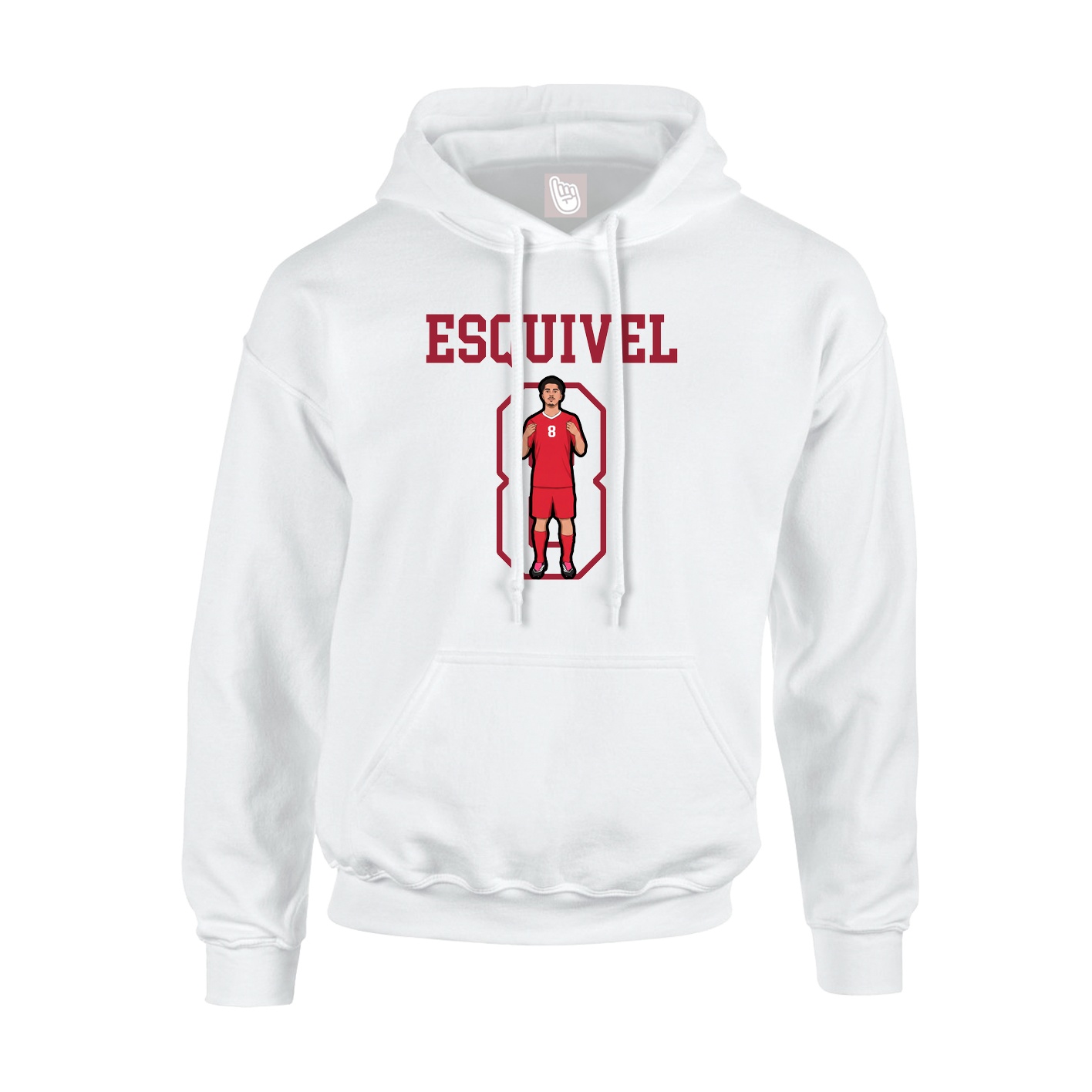 Youth Hoodie — Shirsey in White