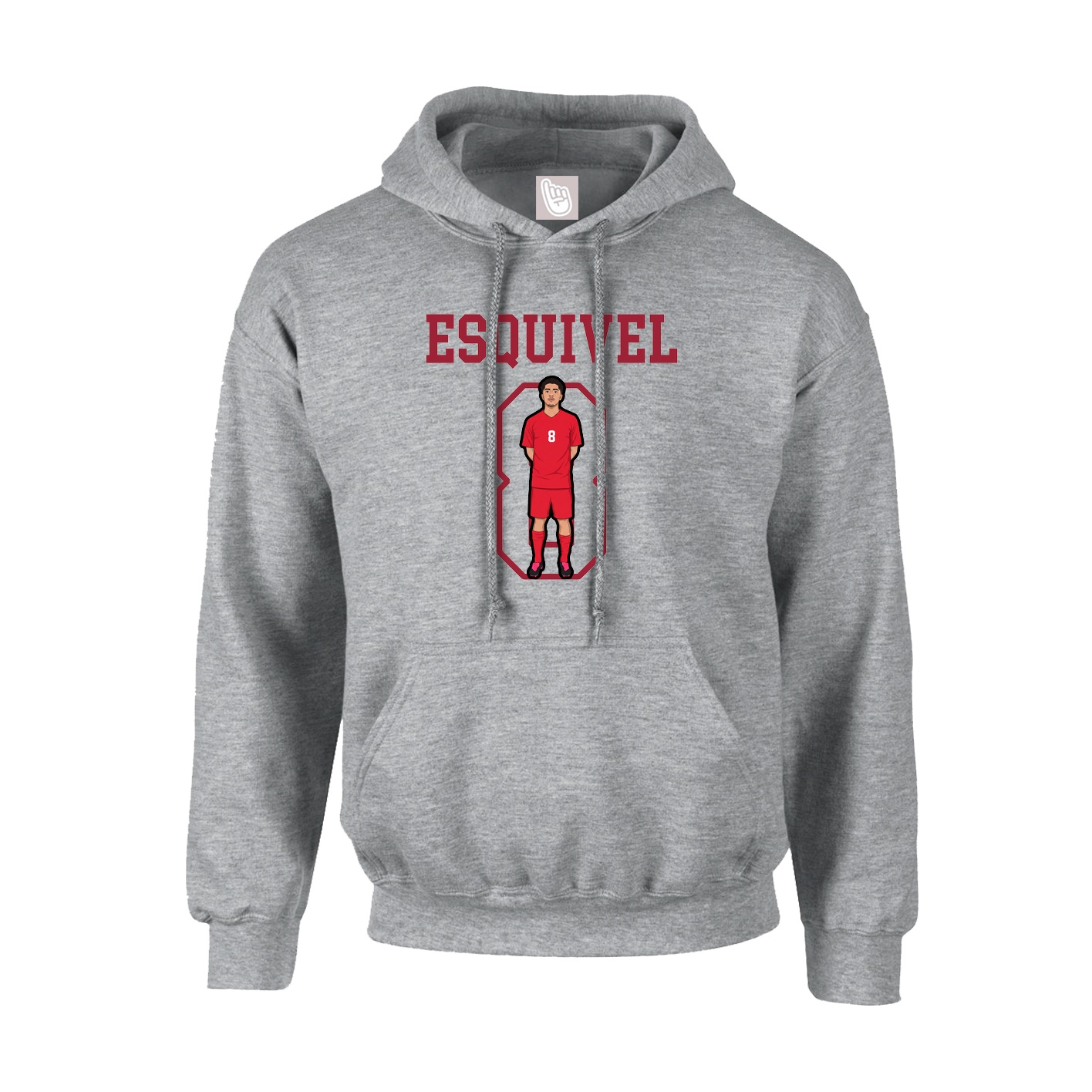 Hoodie — Shirsey in Grey
