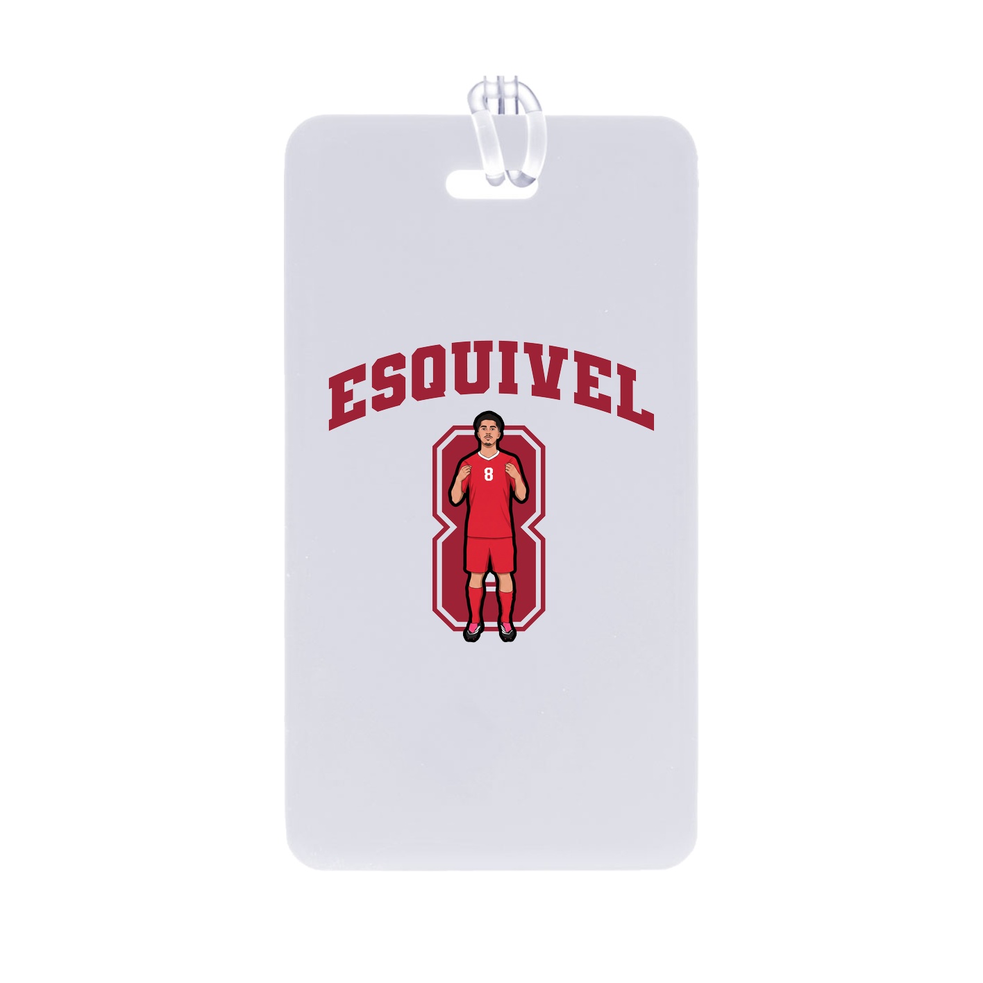 Bag Tag — Number in Classic