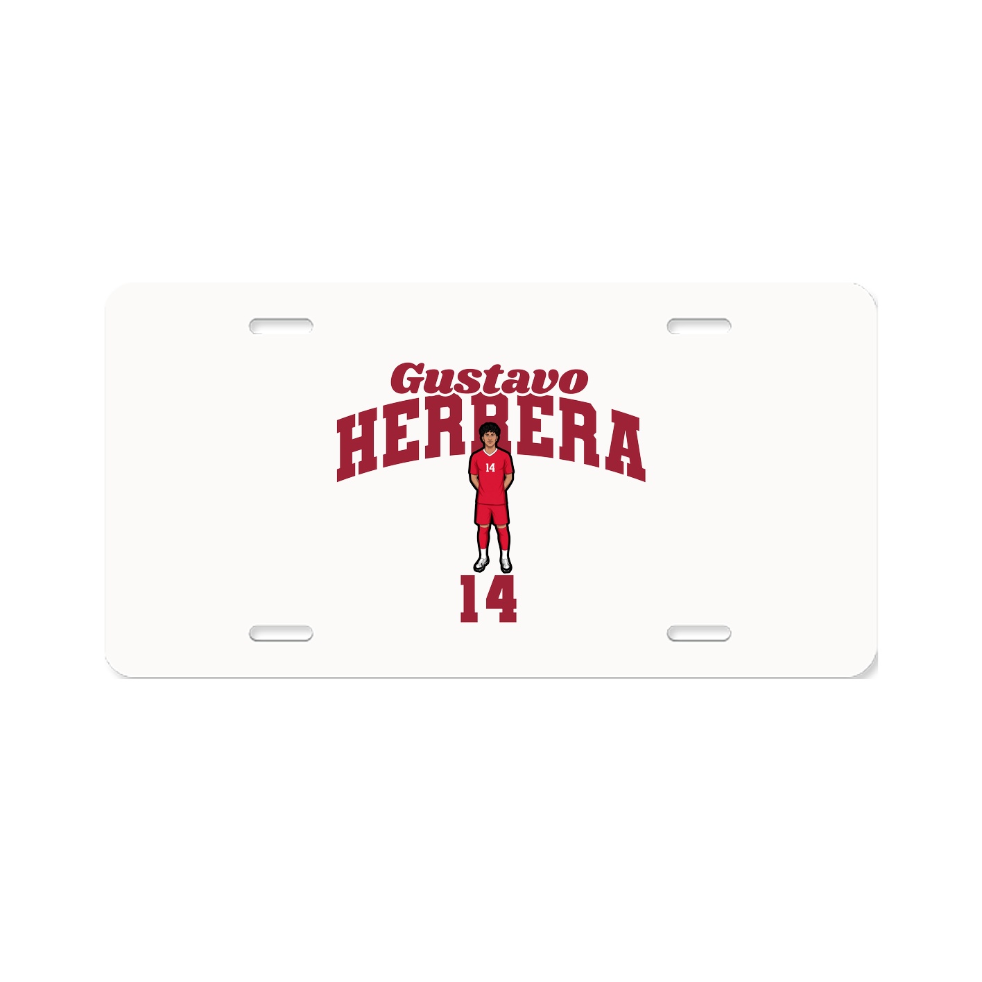 License Plate — Signature Arch in Classic