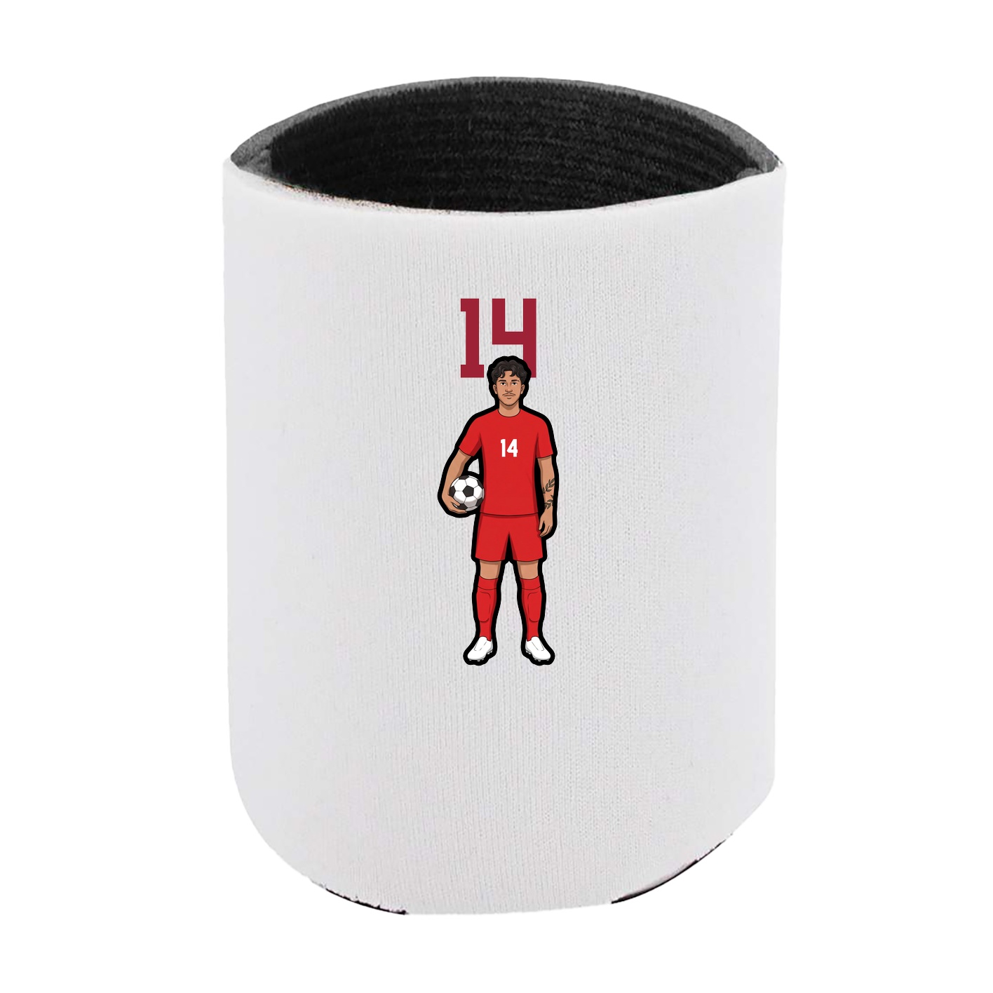 Can Holder — Number Top in White