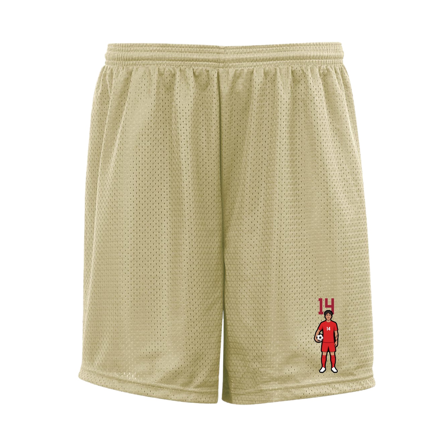Shorts — Number Top in Vegas Gold
