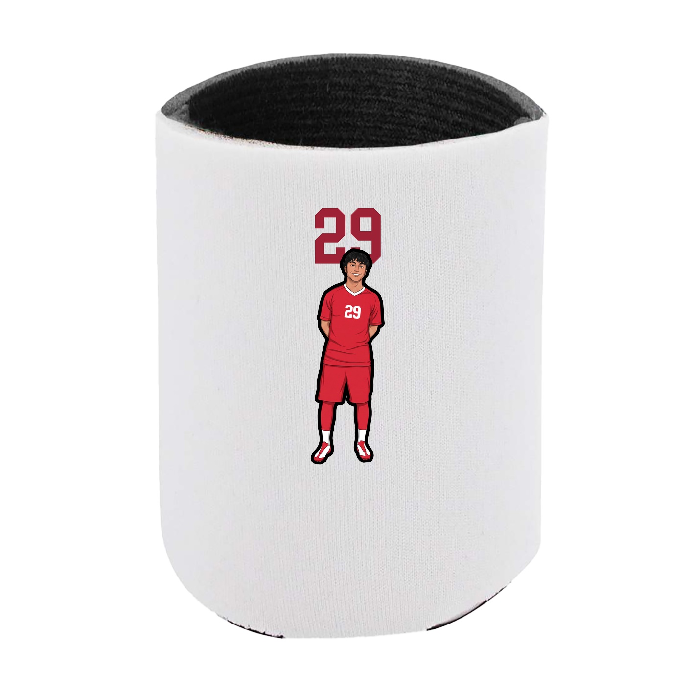 Can Holder — Number Top in White
