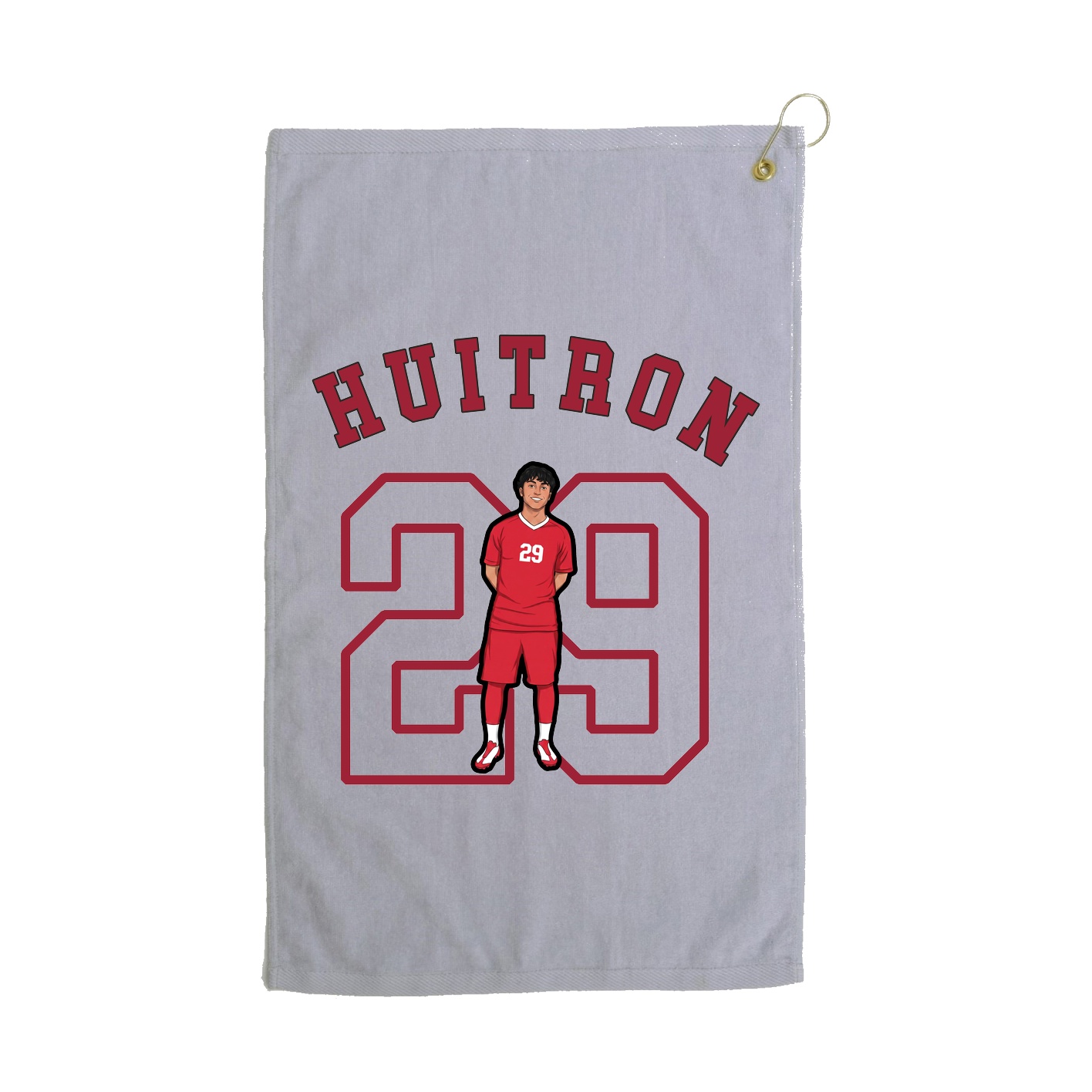 Golf Towel — Shirsey Arch in Grey