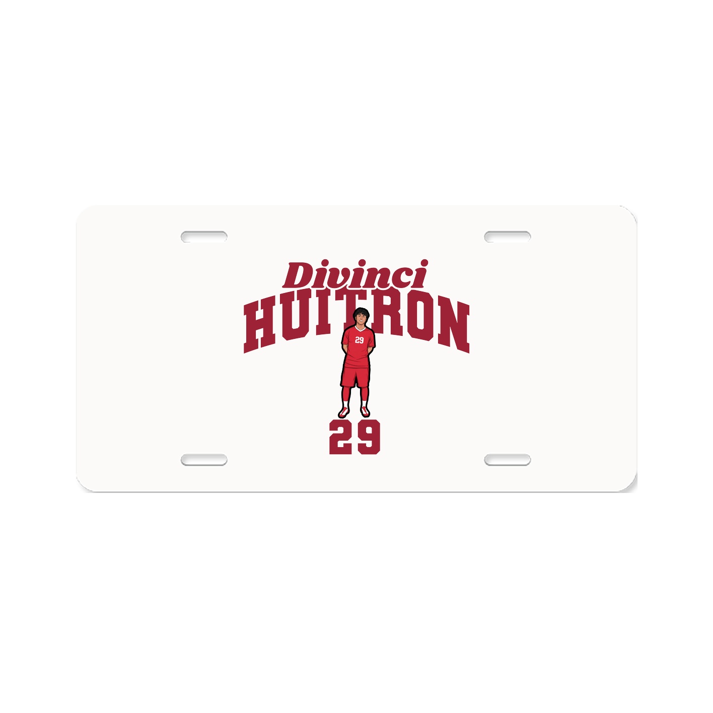 License Plate — Signature Arch in Classic