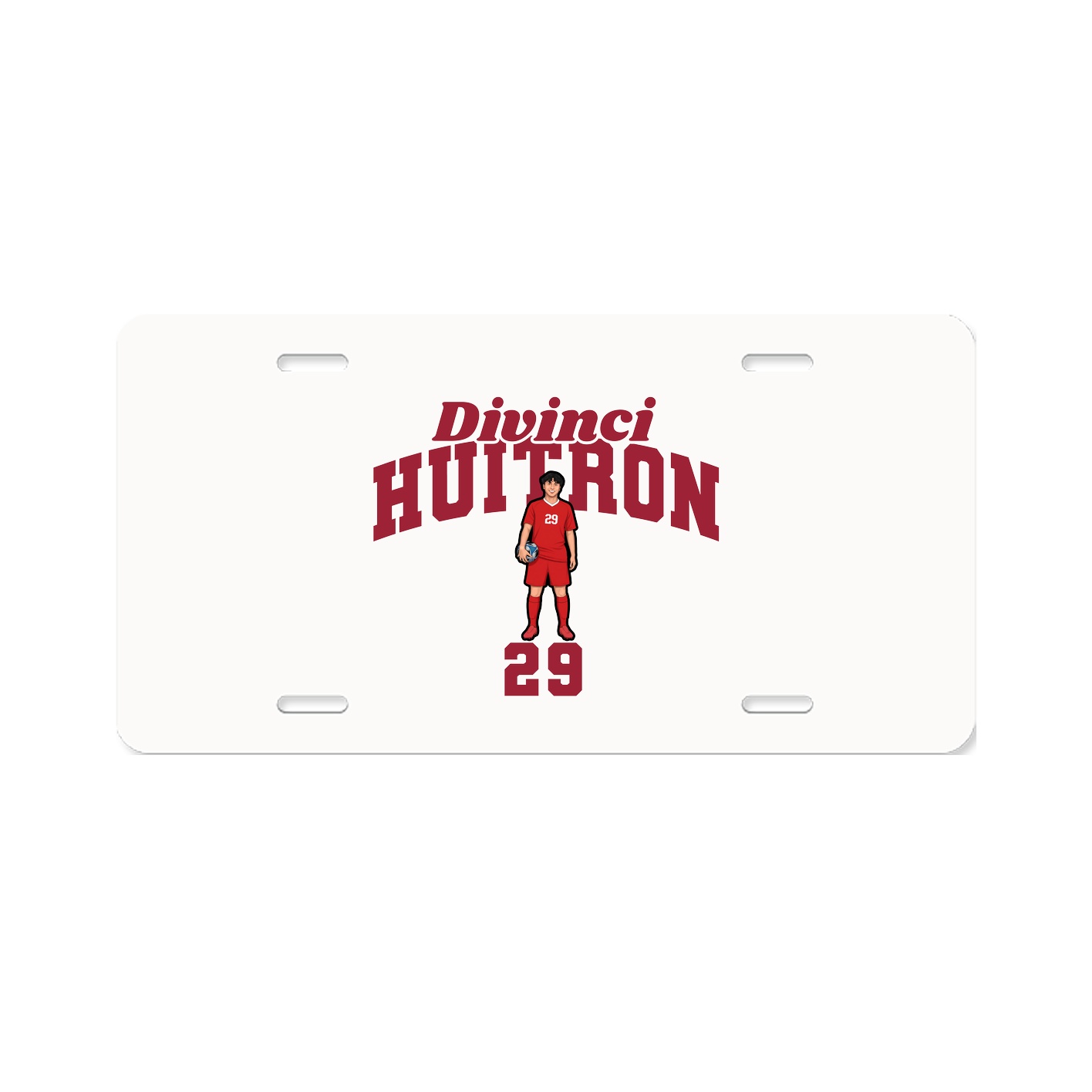 License Plate — Signature Arch in Classic