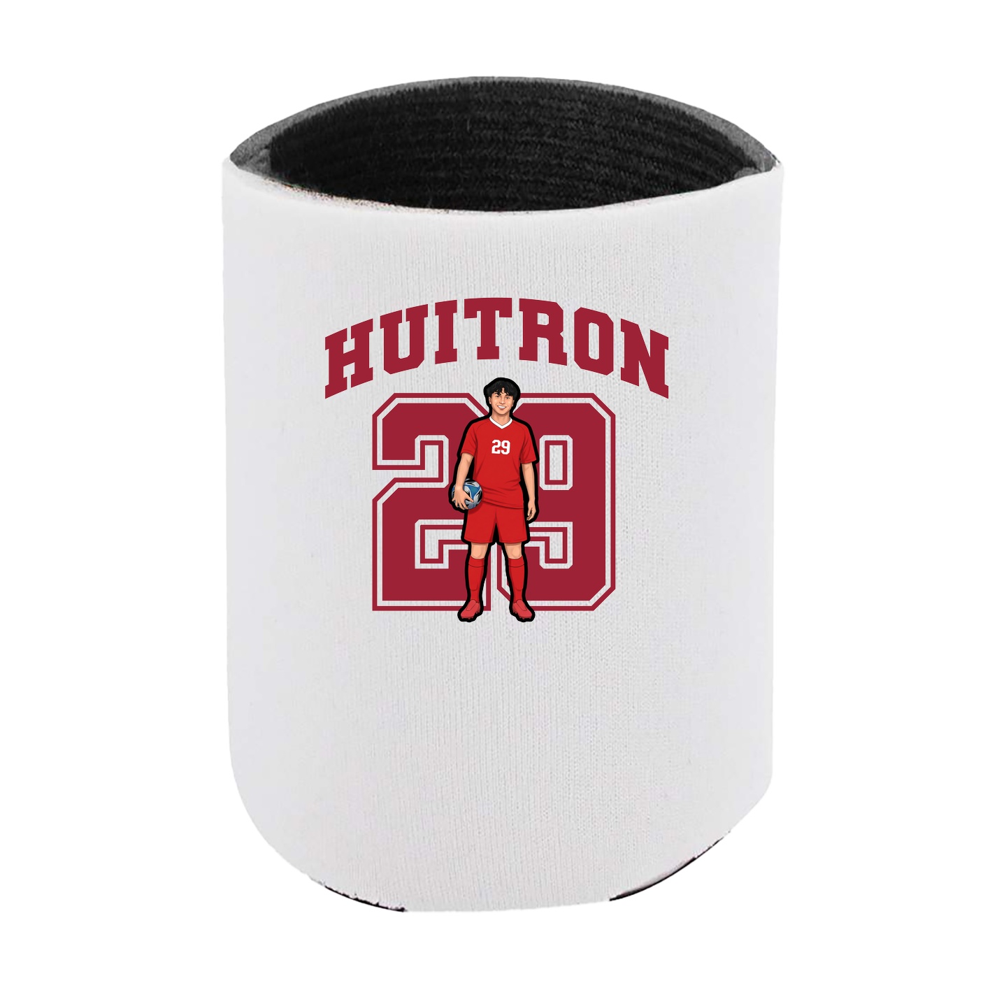 Can Holder — Number in White