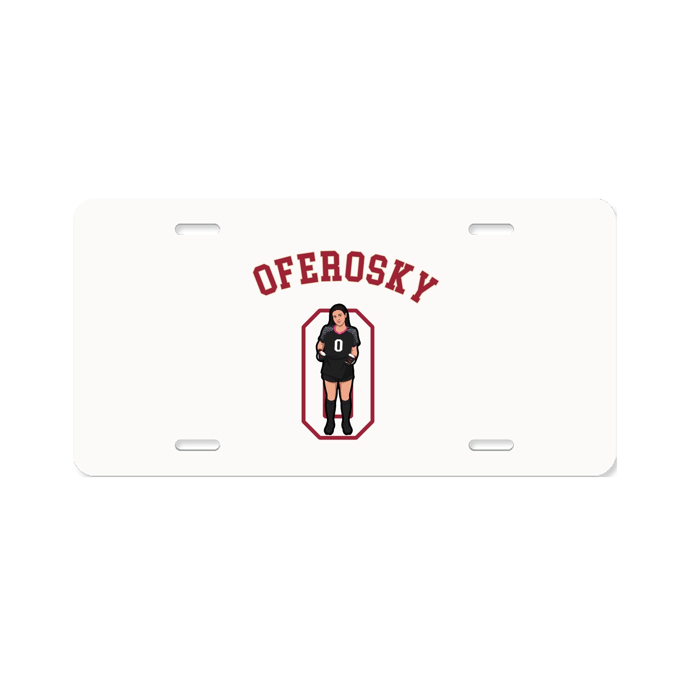 License Plate — Shirsey Arch in Classic