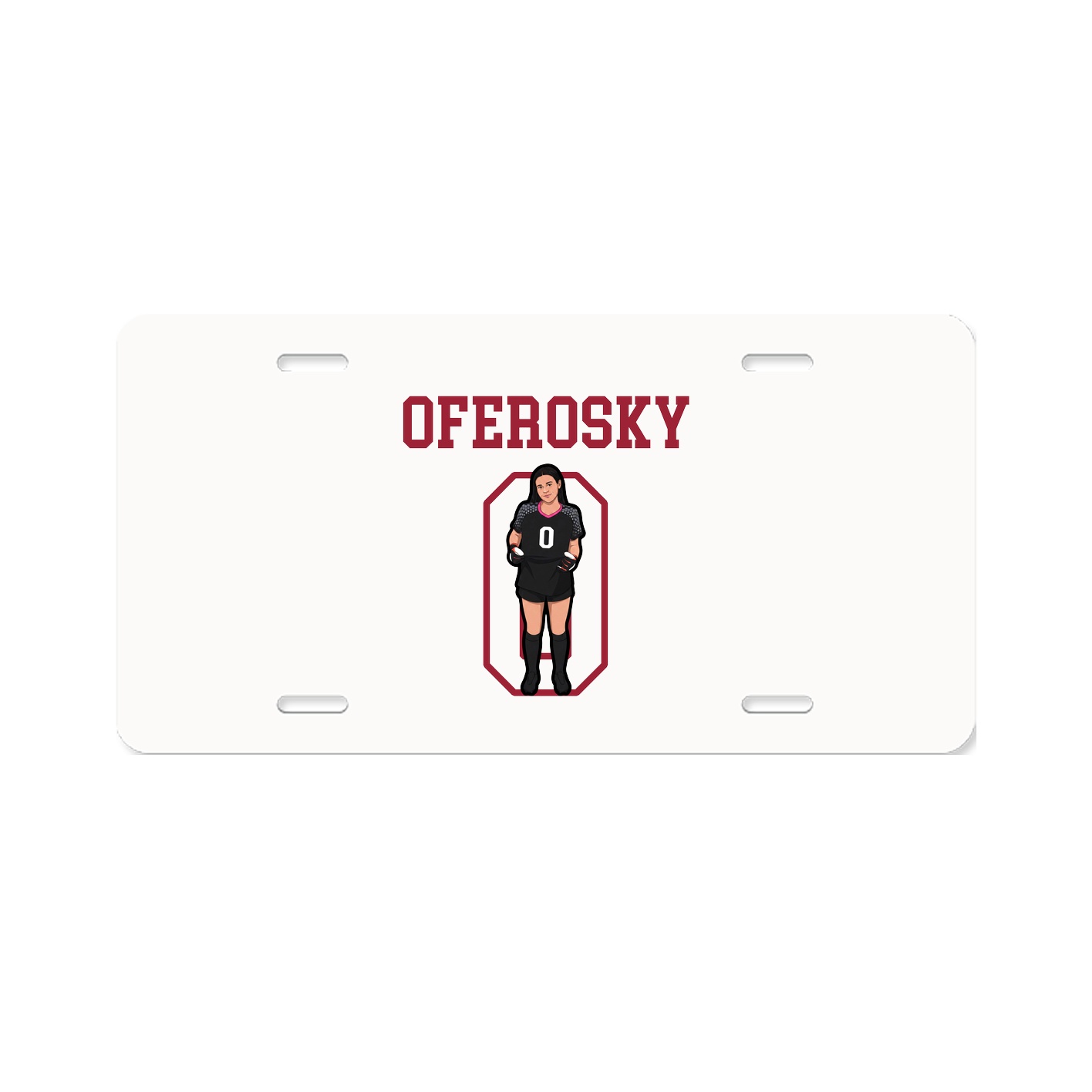 License Plate — Shirsey in Classic