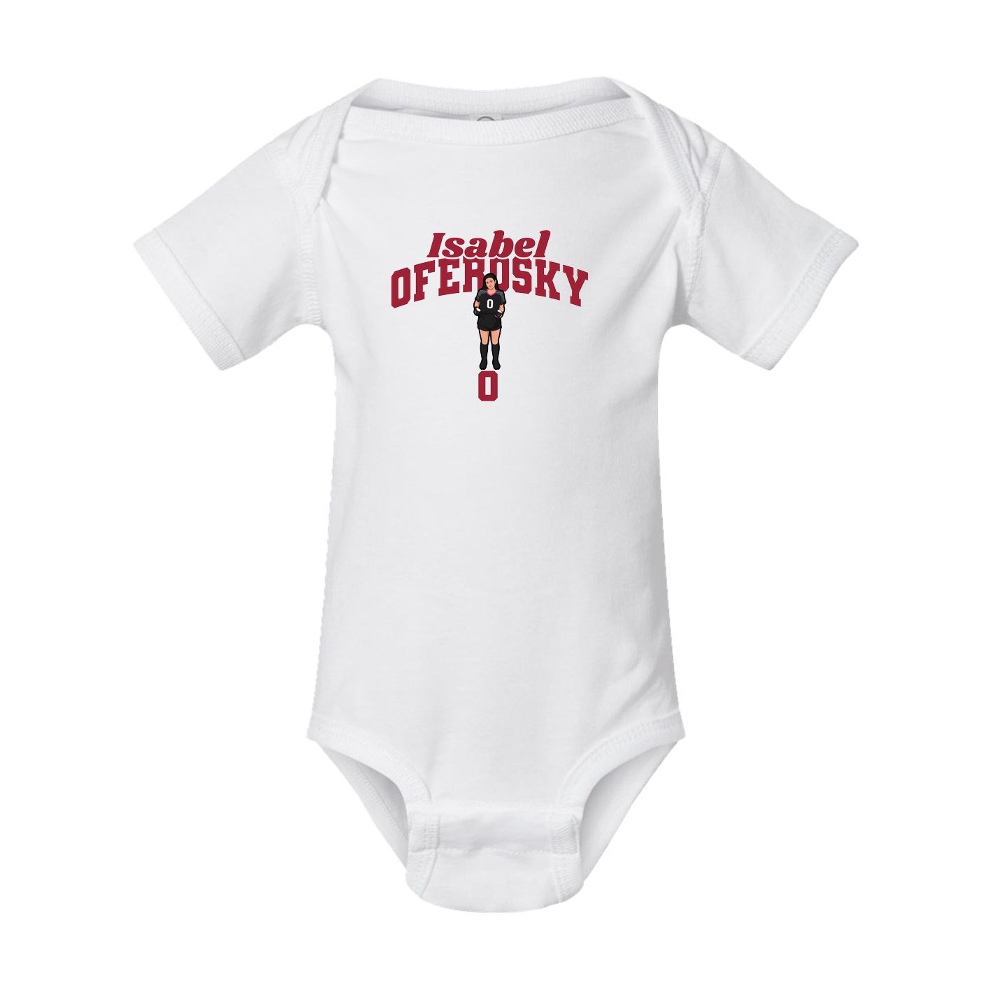 Baby Onesie — Signature Arch in White