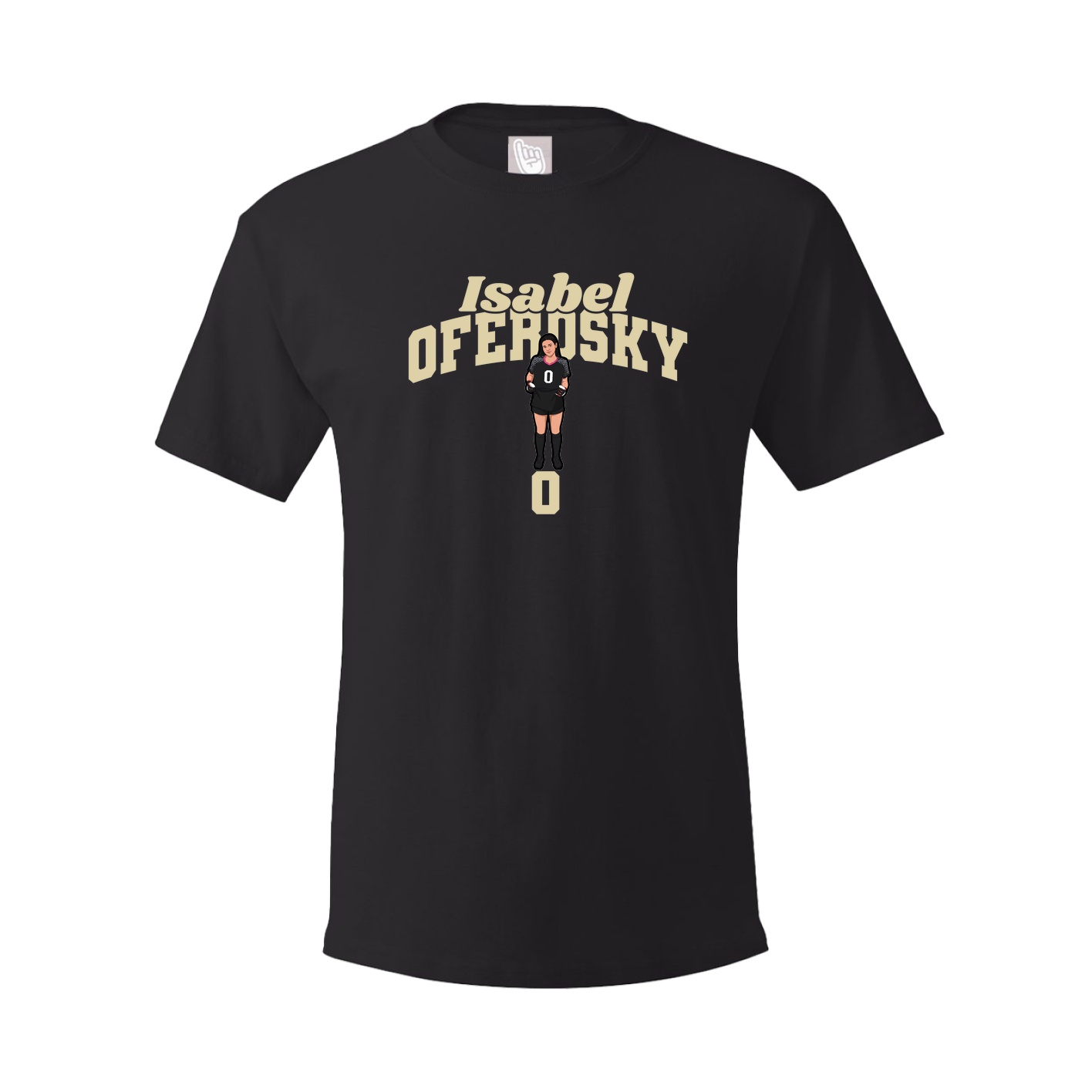 Tee — Signature Arch in Black